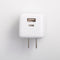 Wall charger Dual type C - USB-A  3.1A