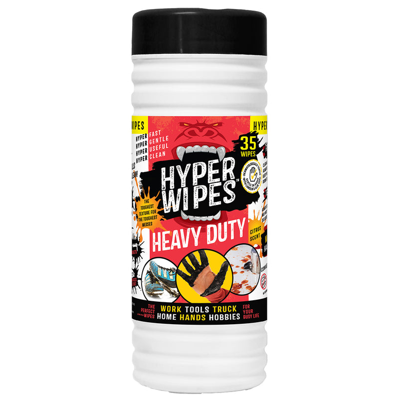 35Ct Cannister Hyper Hand& Surface Wipes