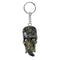 Back Off Skull Keychain