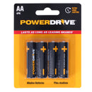 AA Alkaline Battery 4-Pack