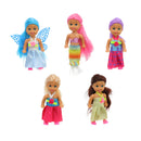 3.5-inch 5 Pack Mini Dolls