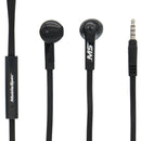 Stereo Buds with In-Line Mic  Black