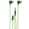 Hi-Vis Wired Earbuds  Green