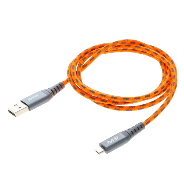 HiVis 4ft Micro Cable  Orange