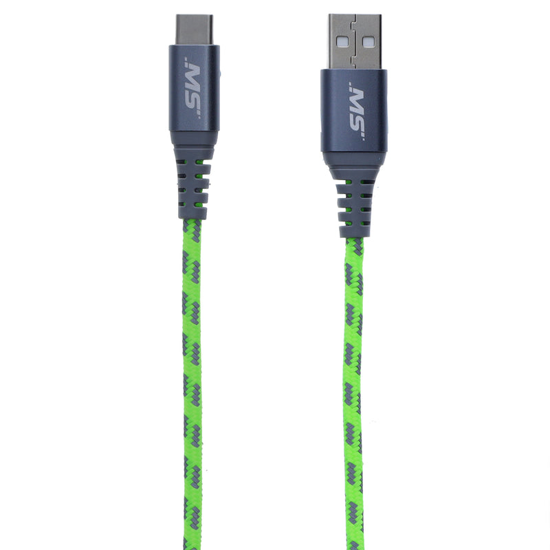 HiVis 4ft USB-C(TM) to USB-A Cable  YL