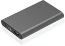 MobileSpec MBS 5000 mAh Power Bank MBSPD5KGRY - Portable Charger for Gaming Pocket-Size USB-C(R) Compatible Quick Charge - Gray