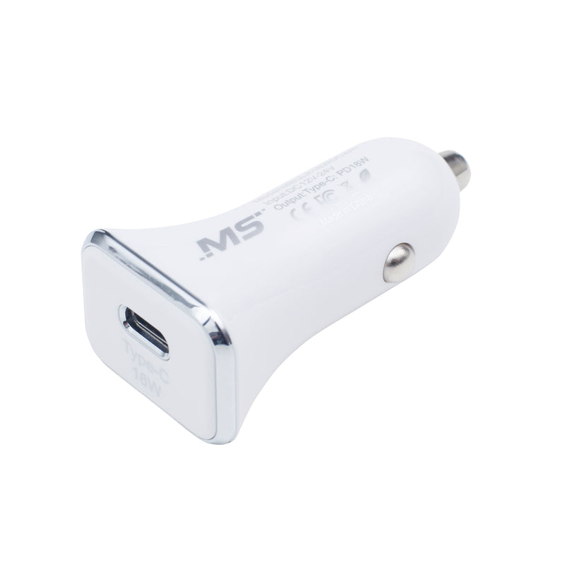 MBS 18W Type C Car Charger WH