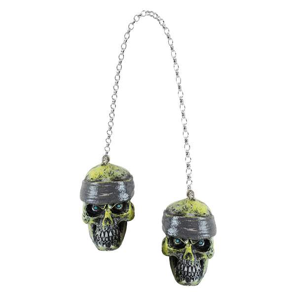 Bandana Skull Dangler