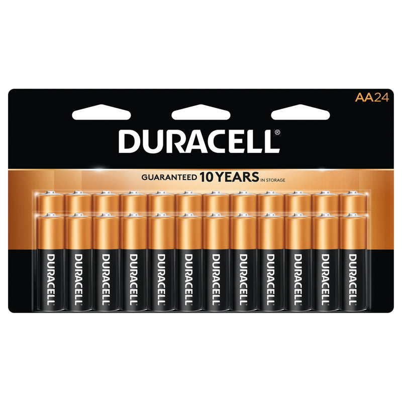 DURACELL COPPERTOP AA ALKLNE BTTRY 24PK