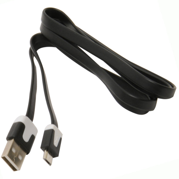 3ft USB Sync Micro Cable Black - Bulk