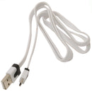 MobileSpec 4FT USB Sync Micro Cable MSMICROWH5G 4 Feet Micro to USB Charging Cord for Android Devices White