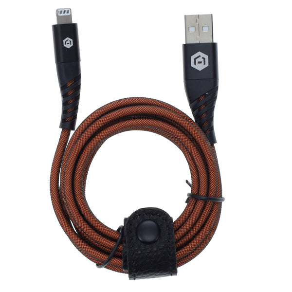 6Ft Rugged PET MFI Lightning cable