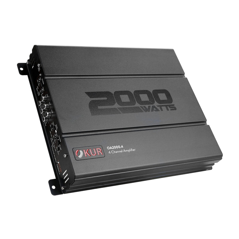 4 Channel Class AB Amplifier 2000 Watts