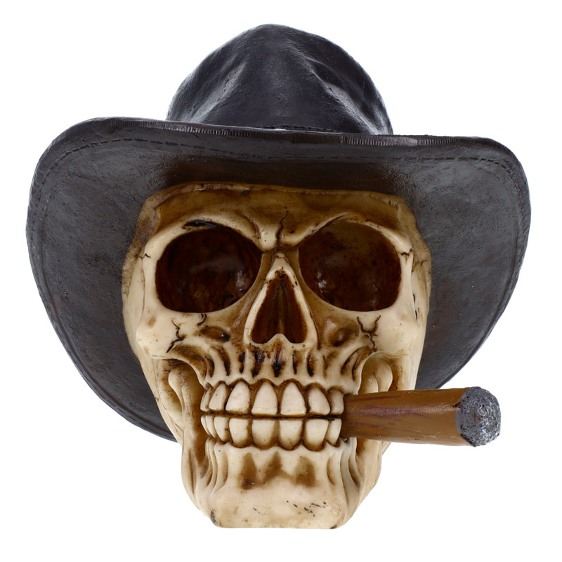 Cowboy with Cigar Skull