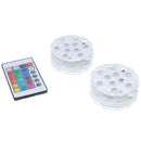 LED Puck Lights 2 Pack w.Remote