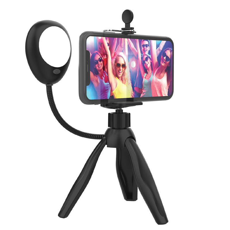 Portable Smartphone Tripod w.LED