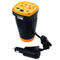 Car Power Inverter 150W Cup Holder 12v DC to 110v AC with 2 Outlets 2 Ports PWD150C