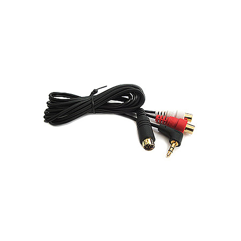 AUX-IN CBL 1 DIN-IN/1-3.5MM OR F.RCA OUT