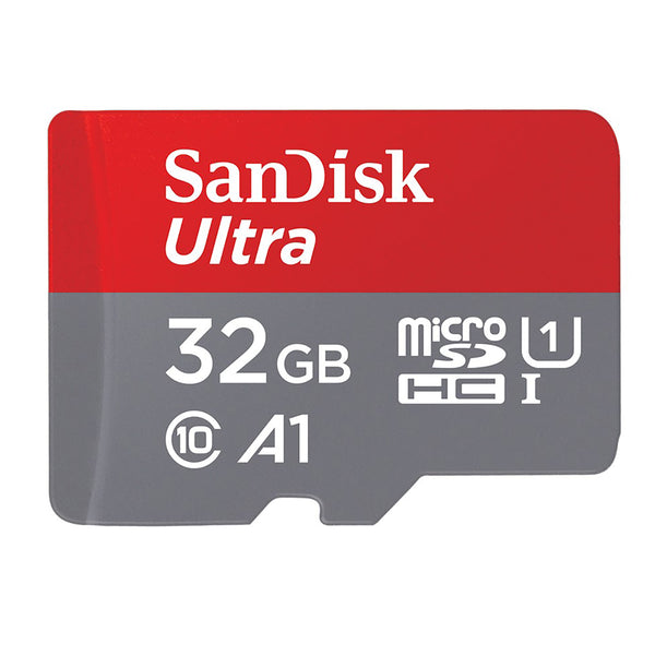 32GB SD Ultra mSDHCTM UHS-I Card w Adpt