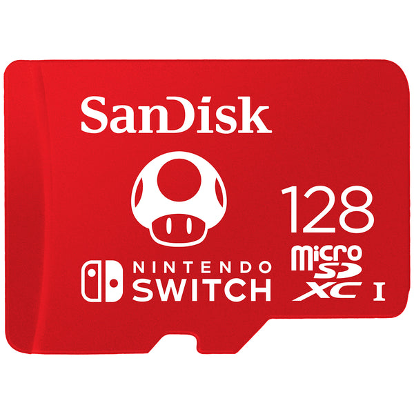 SD mSDXC UHS I card for Nin Switch 128GB