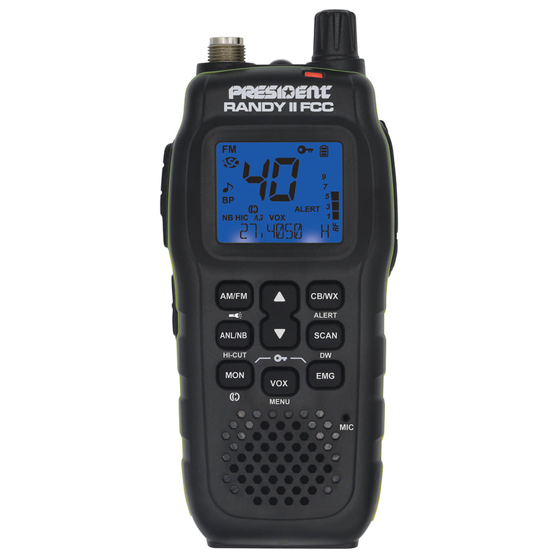 Handheld Radio with Large LCD screen