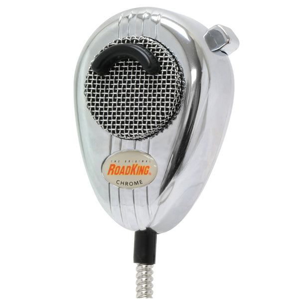 4-Pin Noise-Cancelling CB Mic  Chrome