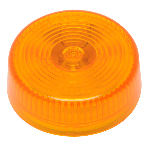 RoadPro 2-Inch Round Sealed Marker Light RP-1030A Wired 2-Pin Connect Trailer Clearance Light SAE P2 - Amber