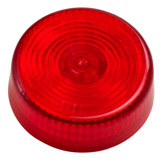 RoadPro 2-Inch Round Sealed Marker Light RP-1030R Wired 2-Pin Connect Trailer Clearance Light SAE P2 - Red