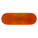 6.5in x 2.25in Oval Sealed Light Amber