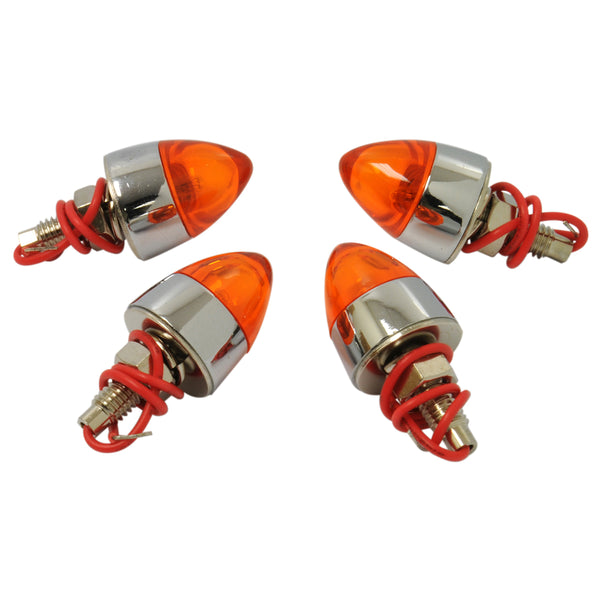 LICENSE PLATE LIGHT AMBER-4PK  OP