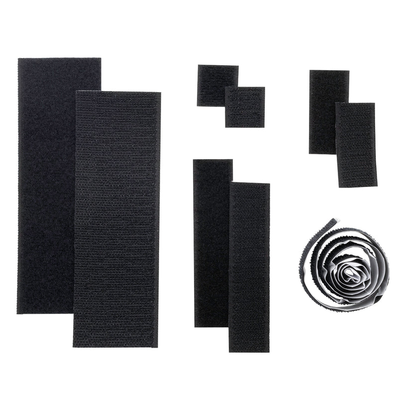 34pc Hook & Loop Self-Adhesive Set