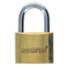 Solid Brass Padlock 3 Piece Set