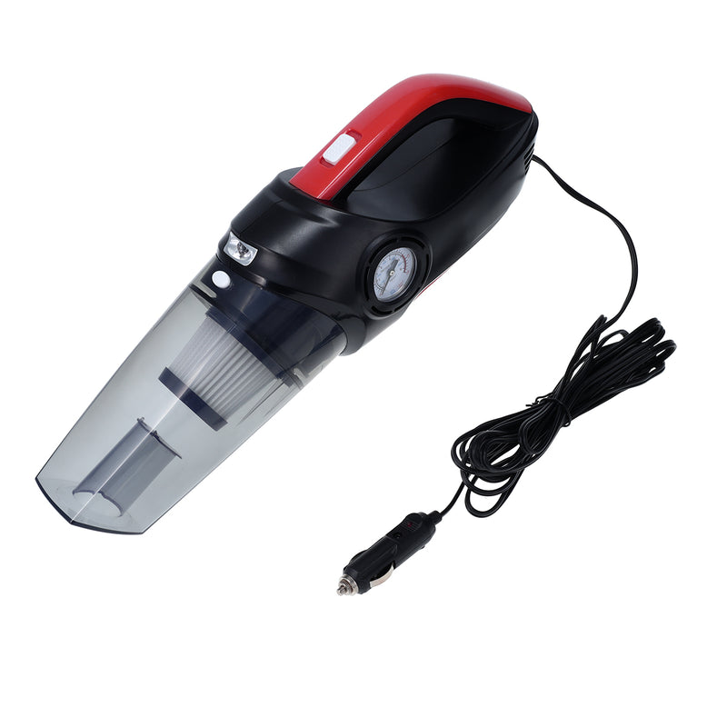 RoadPro Car Vacuum Tire Inflator 12v Portable Air Pump and Vacuum Cleaner