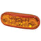 Oval Diamond Lens Stop Turn Tail Amber