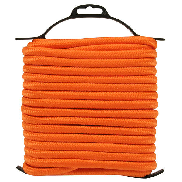 3/8in X 50ft Poly Rope Orange Spool