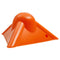 Cargo Control Tarp Protector RPCP Rounded Plastic Corner Triangular Protector for Tarps Flatbed Trailer  - Orange