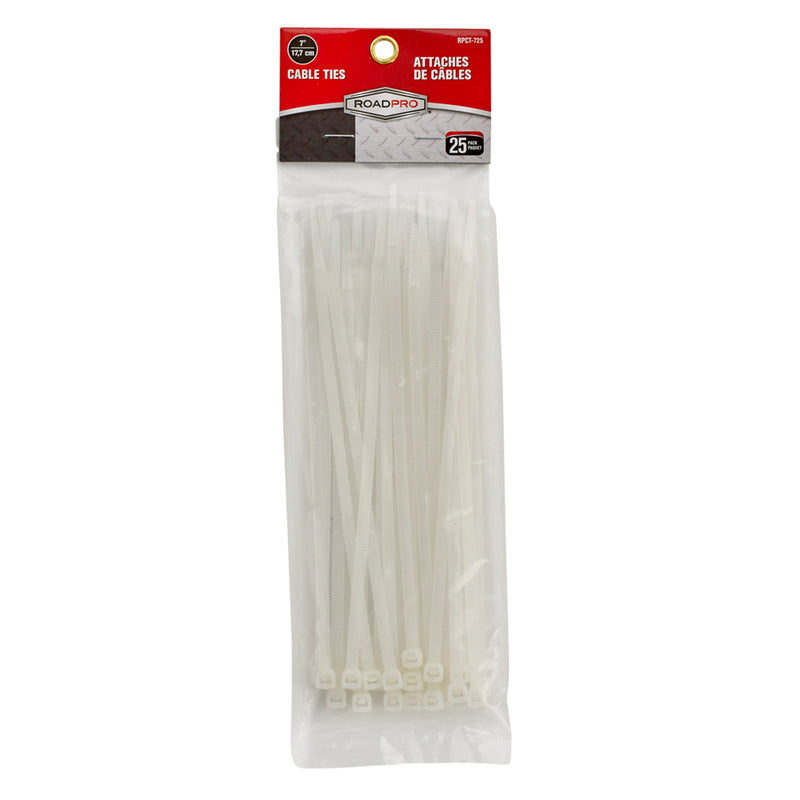 CABLE TIES 7 .in  - 25 PER PK