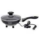 RoadPro Portable Frying Pan Mobile 12 Volt Skillet Electric Nonstick Travel Pan RPFP335NS