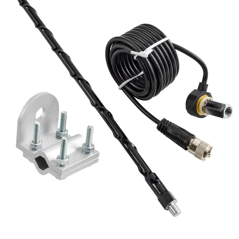 3ft CB Antenna Kit  1000W Black