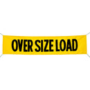 7ft Wide Load Reversible Banner w Rope