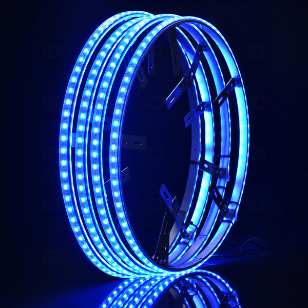 15.5in RGB LED Wheel Lite Kit BT