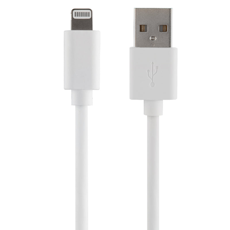 Rove RV06201 Lightning(R) to USB Charger Cable - Apple-Compatible Power Cord 4ft iPhone Charger Cable - White