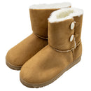 BCO WOMENS BOOT SLIPPERS-L BROWN