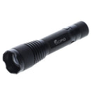 Scipio Tactical Flashlight S3201A 4.7-inch Aluminum 120 Lumens Camping Hiking Zoom Flashlight w Clip - Black