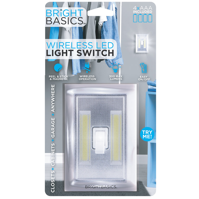 BRIGHT BASICS WIRELESS LED LIGHT SWITCH