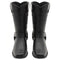 Searchers SC200916BKM Black Cowboy Boots with Buckle for Western Style or Motorcycle Look Medium