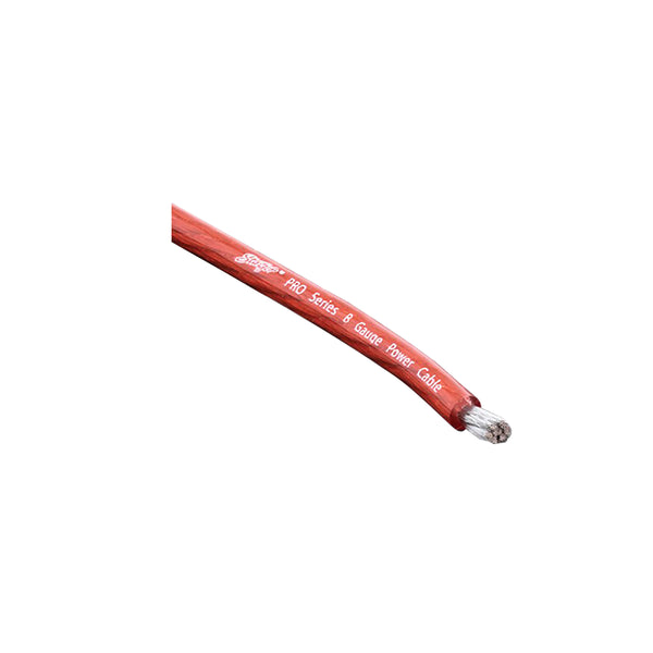 250ft 8GA Red Power Wire