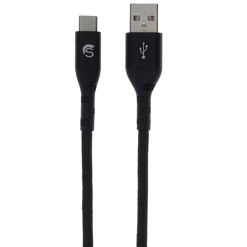 Scipio 10ft Kevlar USB-C(R) to USB-A Braided Cable STUSBAC10 - Type C to A Charger Cable Black