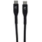Scipio 10ft Kevlar USB-C(R) to C Braided Cable STUSBCC10 - USB C Charger Cord Type C 10ft Cable - Black
