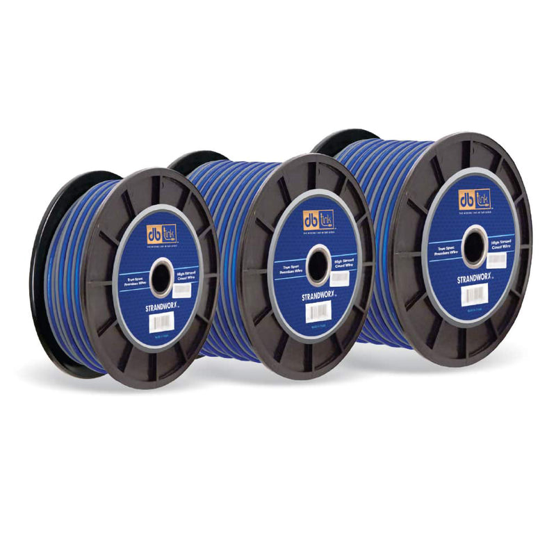 10GA BLUE 100FT STRANDWORX SPKR WIRE